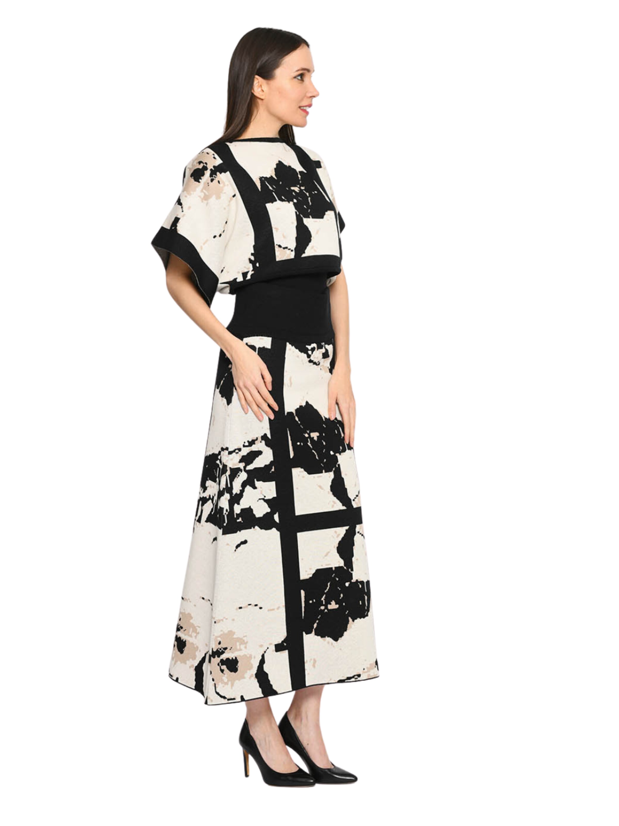 Csillag Zsuzsi - Falda 'Rome' en negro