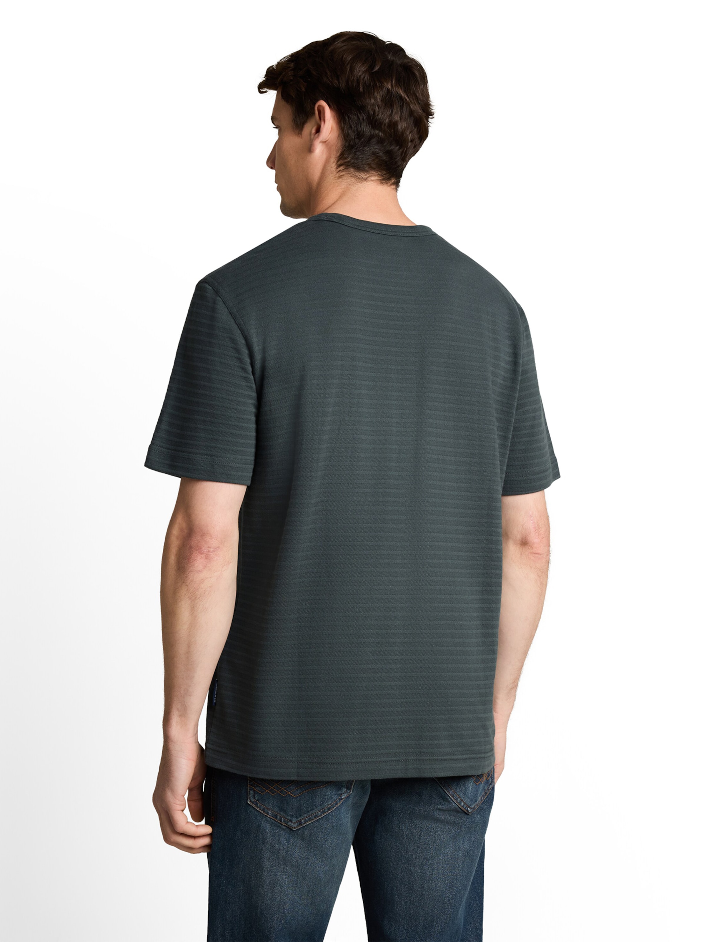 TOM TAILOR - Camisa em verde