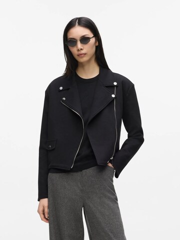 Karl Lagerfeld Collegetakki värissä musta: etupuoli