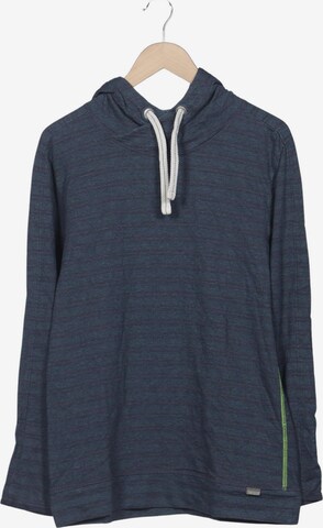 TOM TAILOR Kapuzenpullover L in Blau: Vorderseite