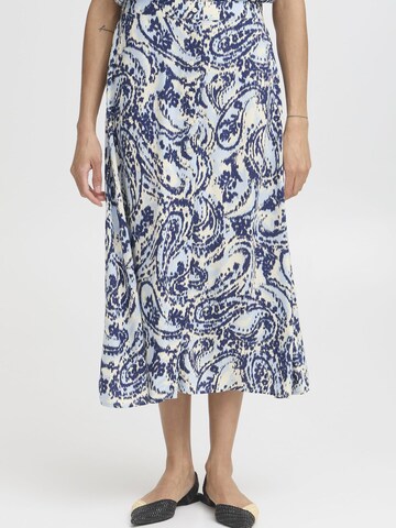 b.young - Falda 'BYMMMJoella' en azul: frente