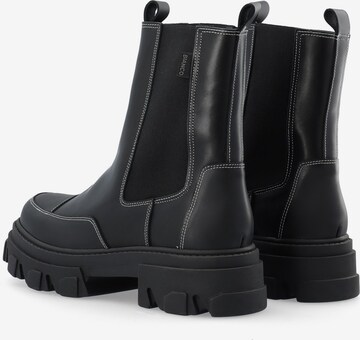 Chelsea Boots 'GINNY' Bianco en noir