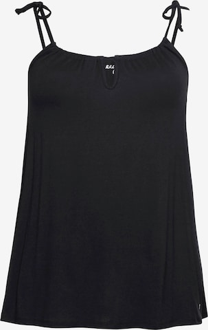 SHEEGO Top in Black: front