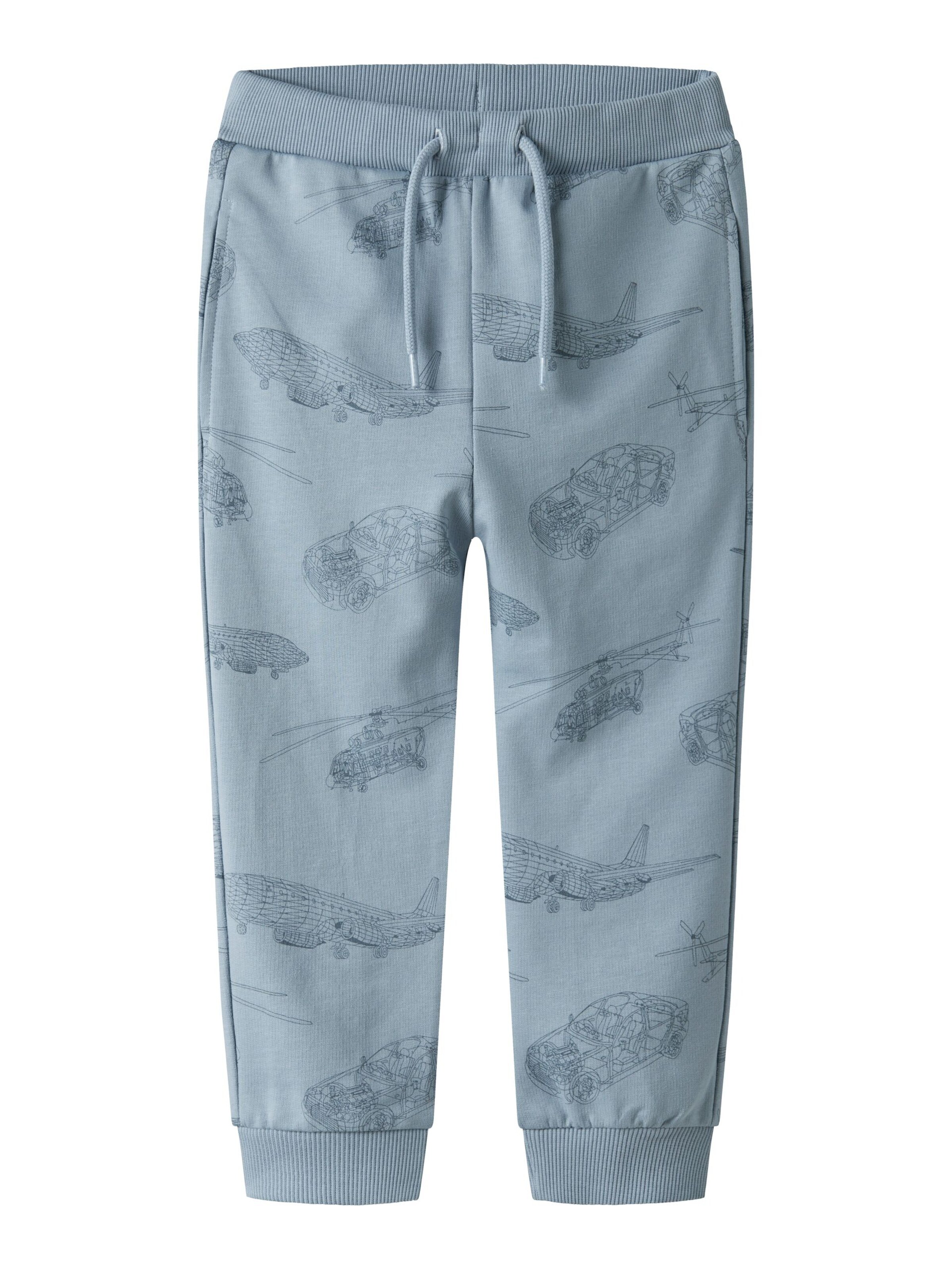 NAME IT Tapered Broek 'NMMVaron' in Blauw: voorkant