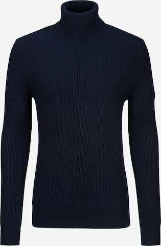 19V69 ITALIA Trui 'Tosco' in Blauw: voorkant