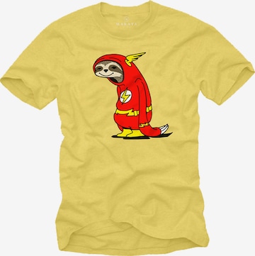 MAKAYA Shirt in Yellow: front