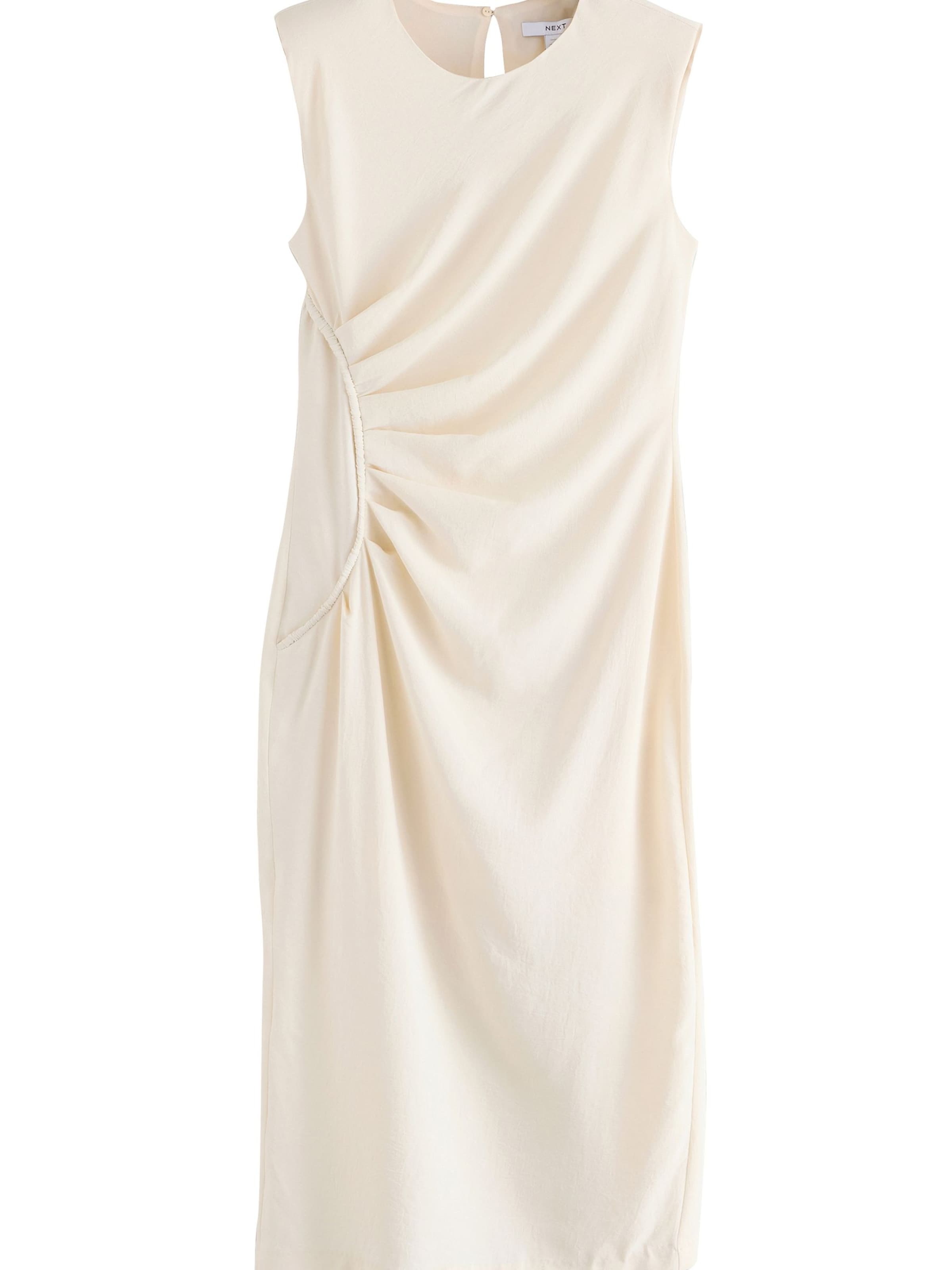 Next Рокля в бежово: отпред