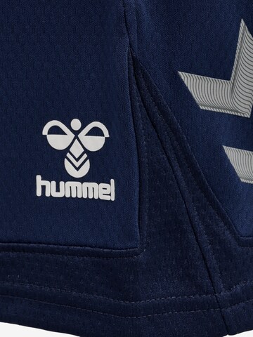 Hummel Regular Sportshorts 'Lead' in Blau