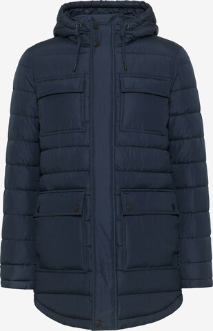 DreiMaster Klassik Winter Jacket 'Plumdale' in Blue: front