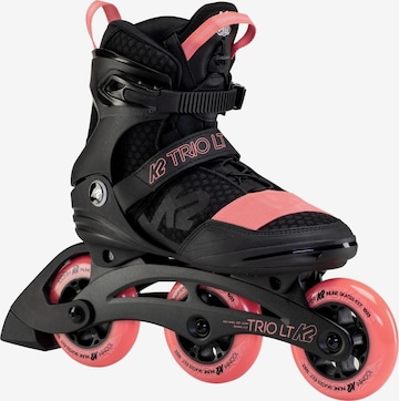 K2 Inline skates en rolschaatsen 'Trio Lt 100' in Zwart: voorkant