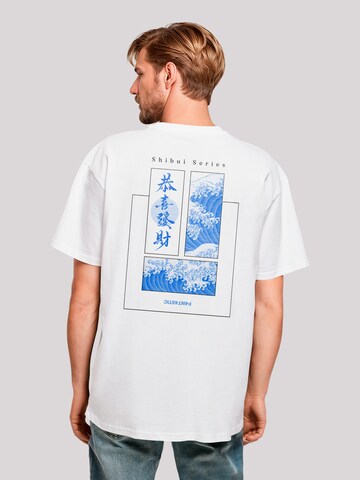 T-Shirt 'Shibui Series Japan Streetstyle' F4NT4STIC en blanc : devant
