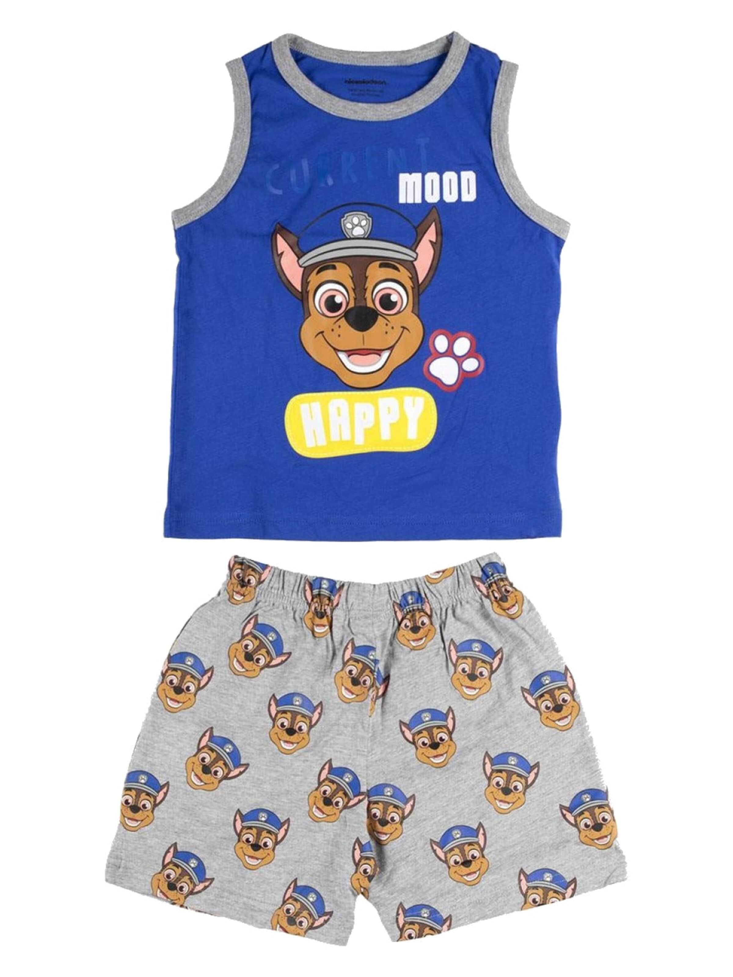 Pyjama PAW Patrol en bleu : devant