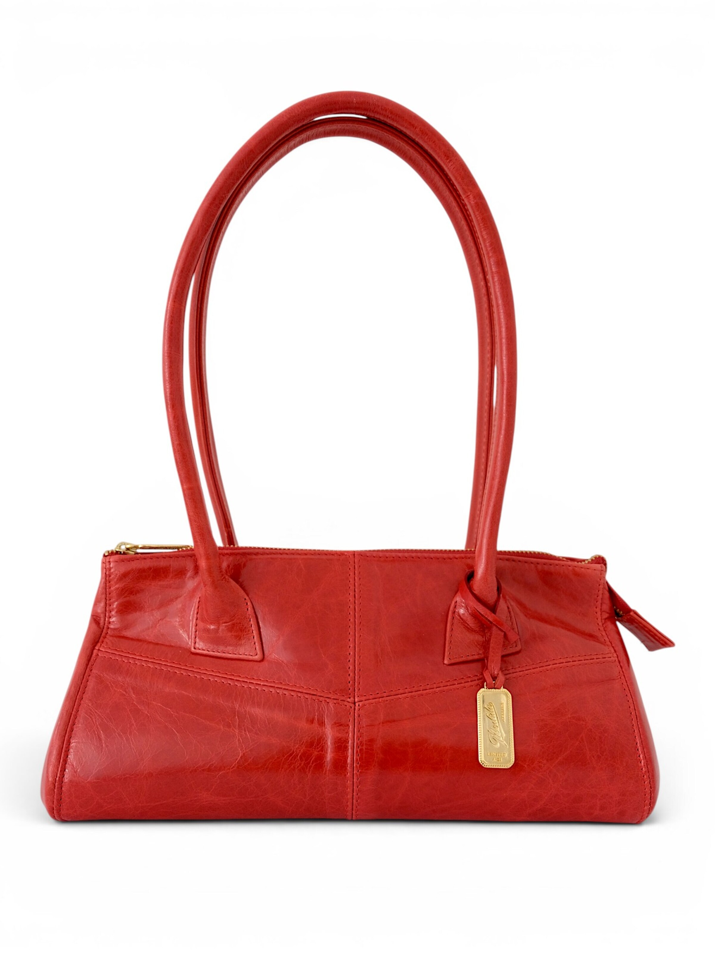 Atelier Medida Schultertasche 'East West Leather Bag'‌‌‌‌‌‌‌‌‌ in Rot: Vorderseite