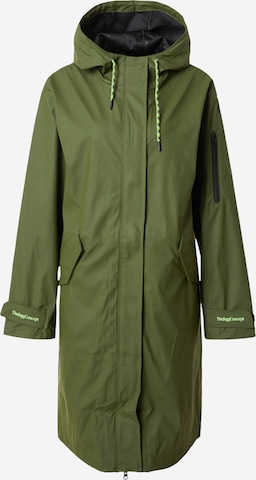 Manteau mi-saison 'BLENDA' The Jogg Concept en vert : devant