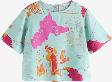 T-shirt Next en bleu : devant