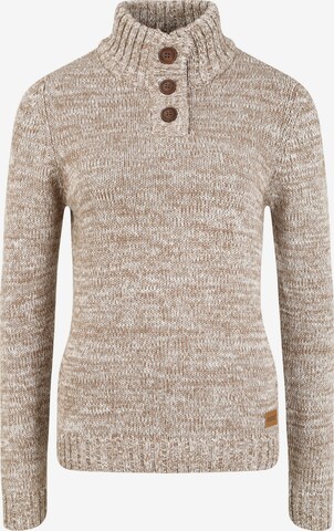 Oxmo Sweater 'Philicita' in Beige: front