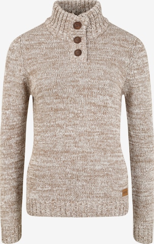 Oxmo Strickpullover 'Philicita' in Beige: predná strana