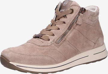ARA Sneakers hoog 'Osaka' in Grijs: voorkant