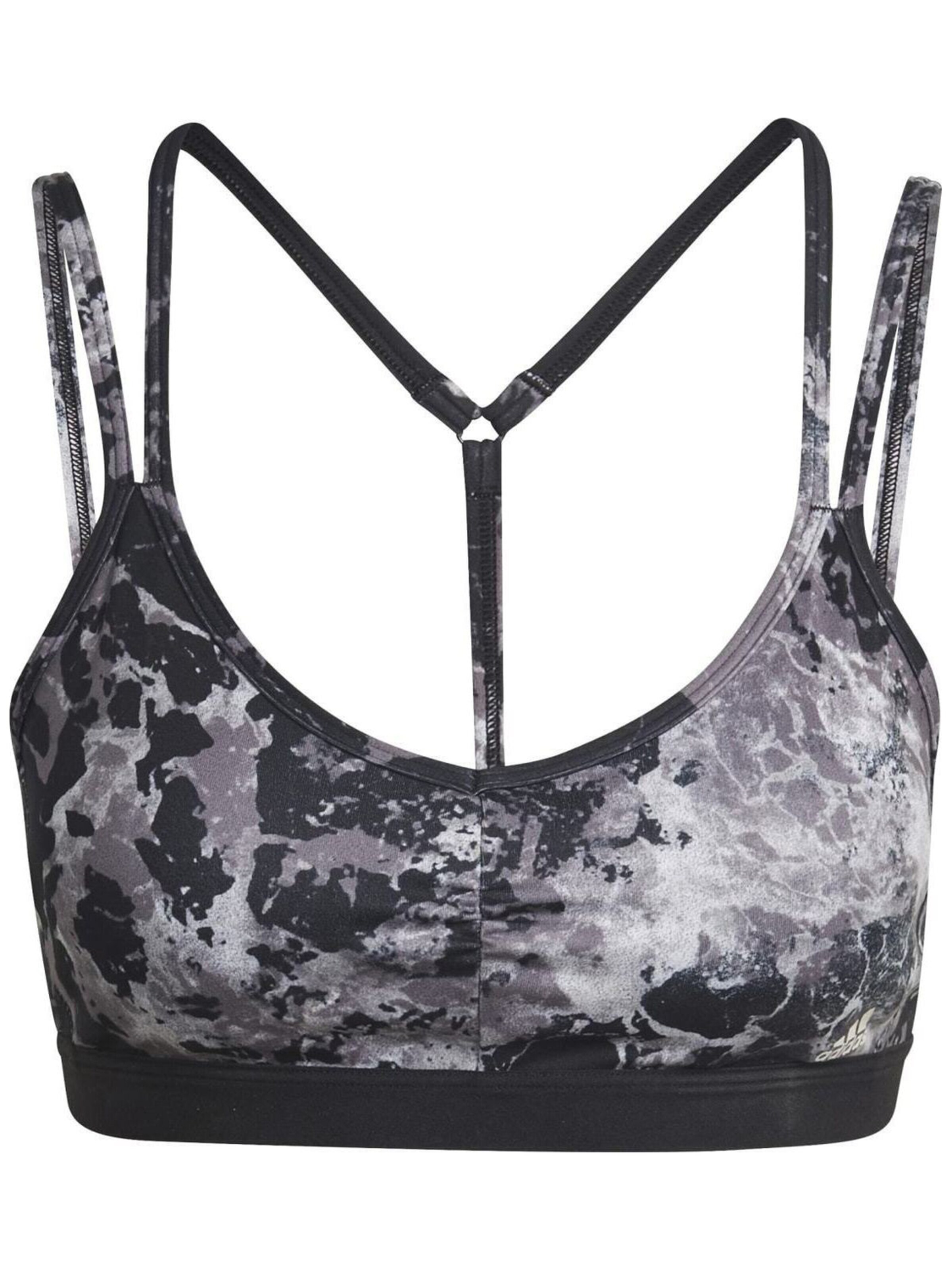 ADIDAS - Top deportivo 'adidas Adidas Wms Sport-bh Yo Ess Ls' en gris: frente