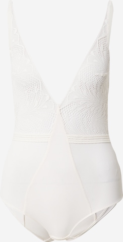 PASSIONATA Bodysuit 'THELMA' in White: front