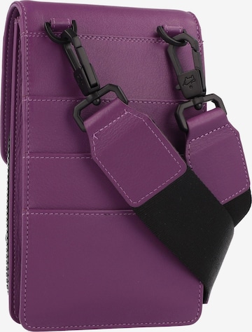 Sac à bandoulière 'Capri' Braun Büffel en violet