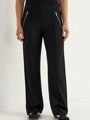 Cellbes of Sweden Loosefit Pantalon in Zwart: voorkant