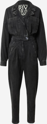River Island Jumpsuit in Black: front