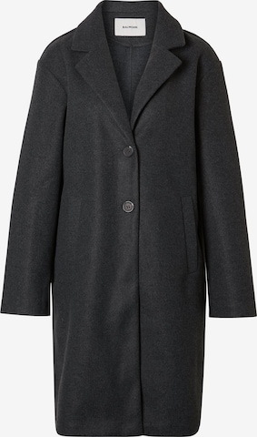 BALMOHK Between-Seasons Coat in Grey: front