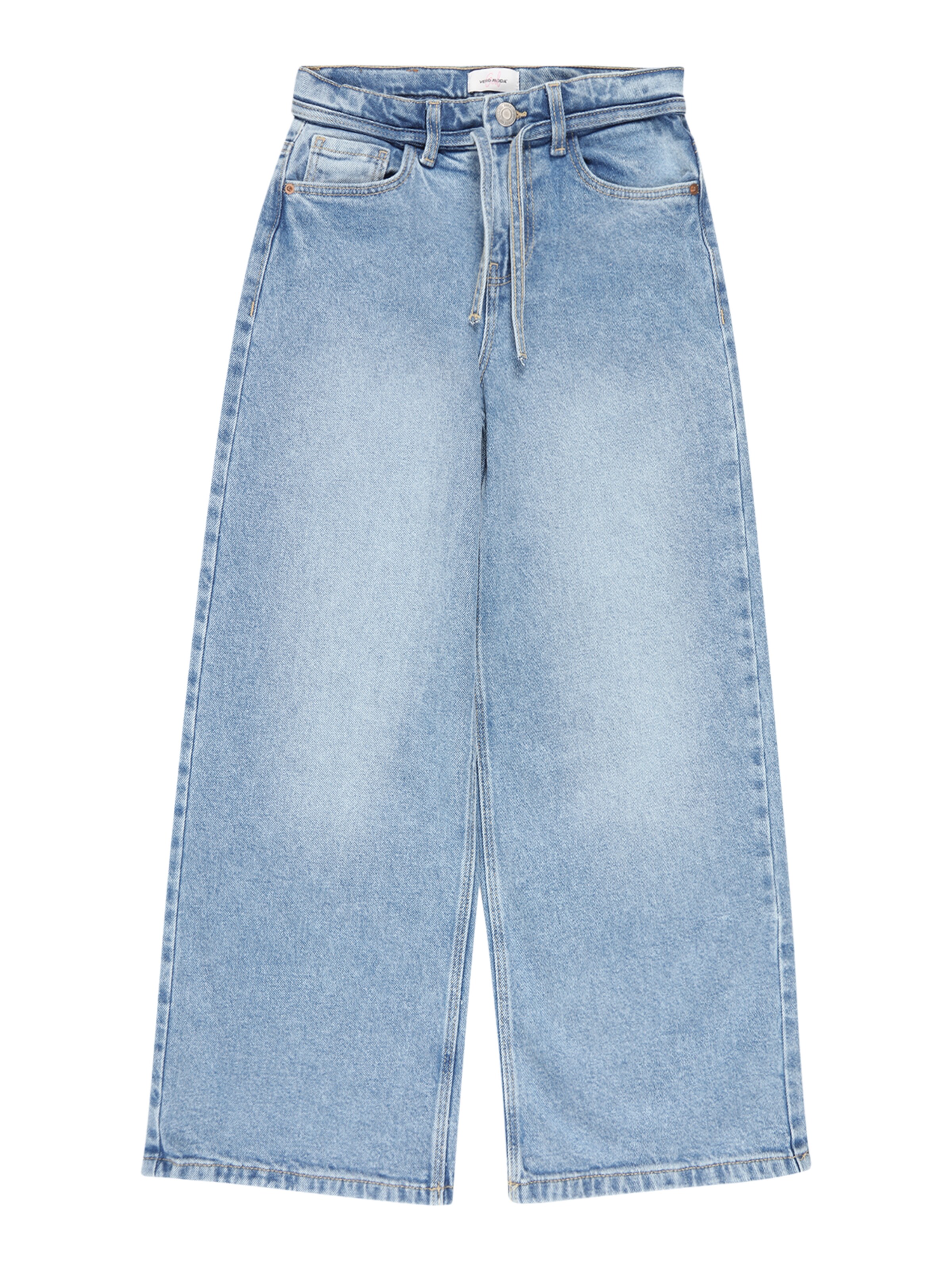 Vero Moda Girl Wide Leg Jeans 'FLora' i blå: forside