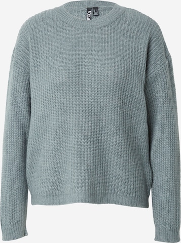 PIECES Pullover 'NUNA' i blå: forside