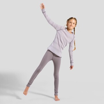 ODLO Sportunterwäsche 'Active Warm' in Lila: Vorderseite