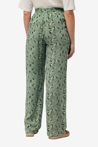 Wide Leg Pantalon Ulla Popken en vert