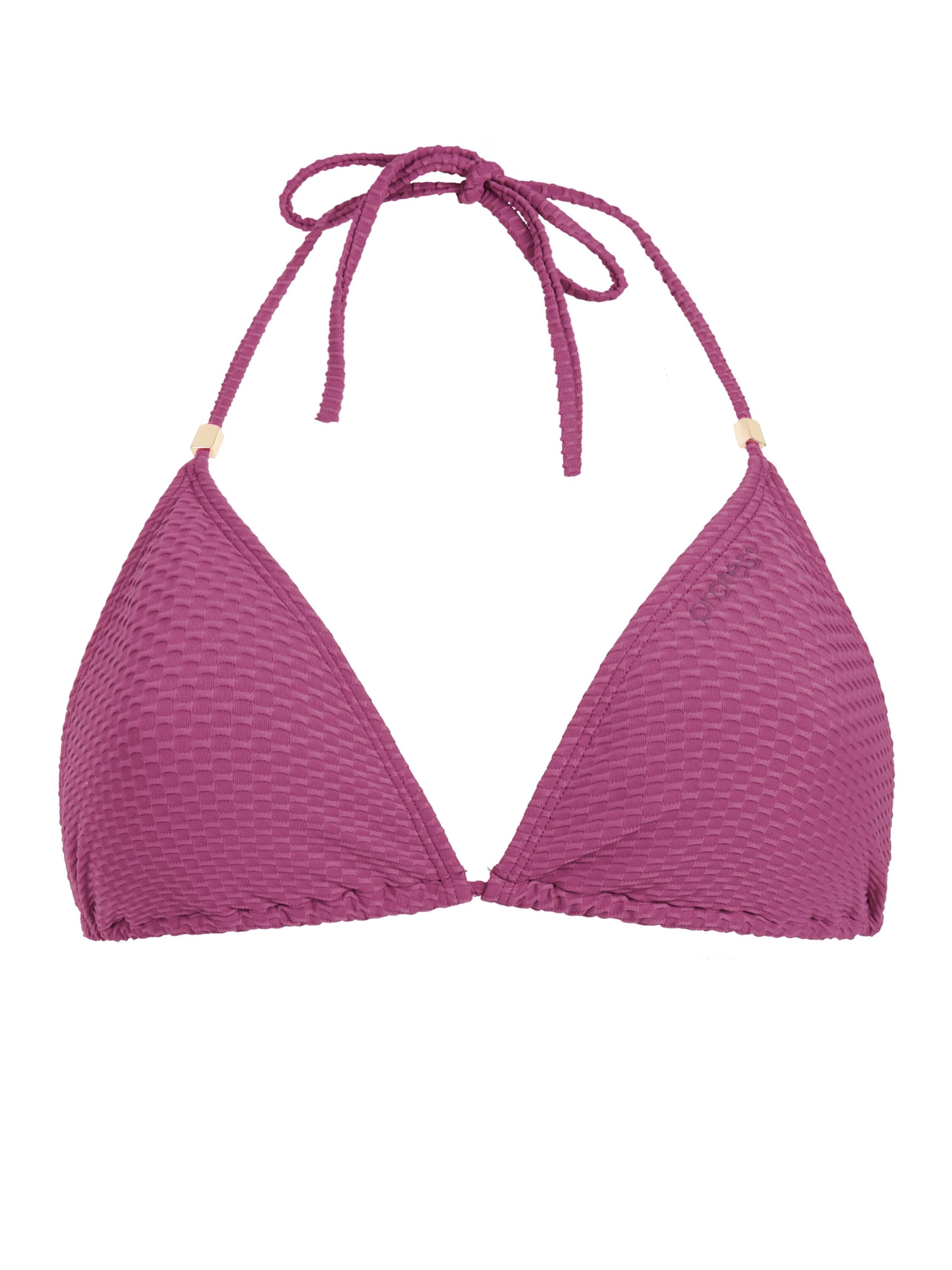 PROTEST Triangle Bikini Top 'MIXAle' in Pink: front