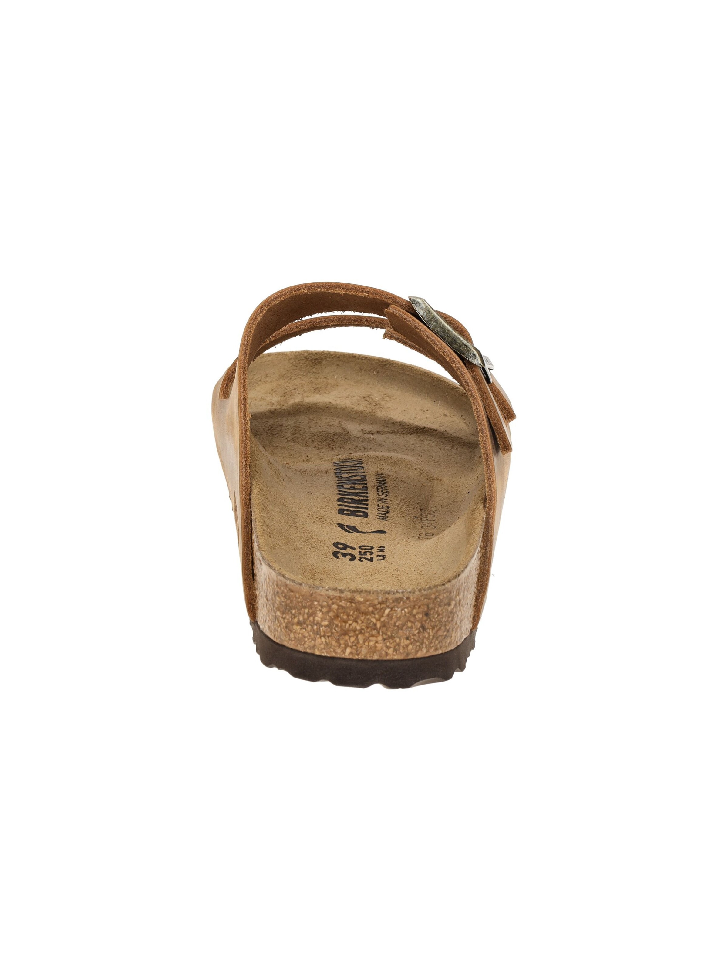 BIRKENSTOCK Pantolette 'Arizona' in Braun