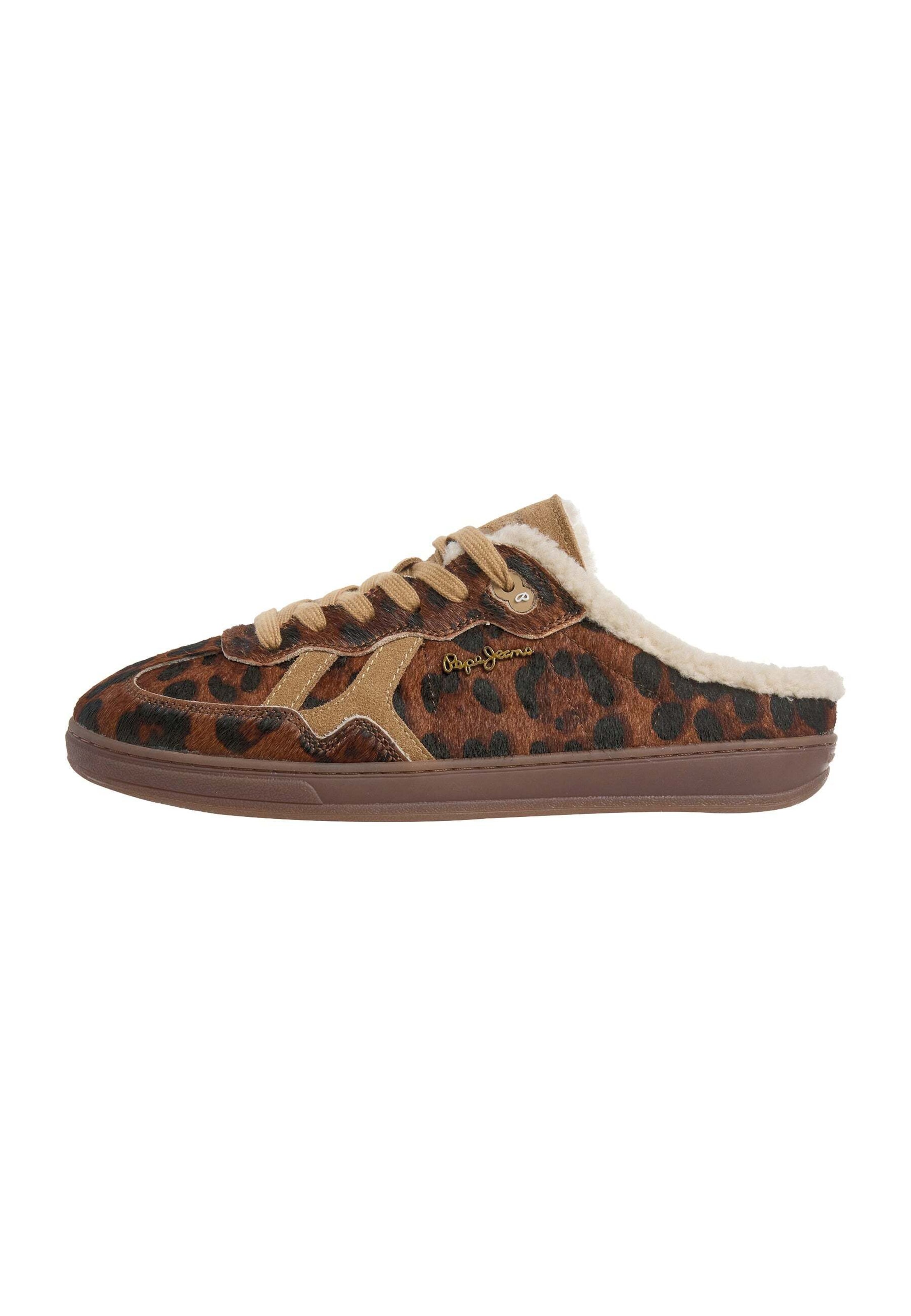Pepe Jeans - Zapatos abiertos 'Ball' en marrón: frente