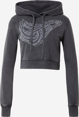 DIESEL Sweatshirt 'SLIMMY' in Grau: predná strana