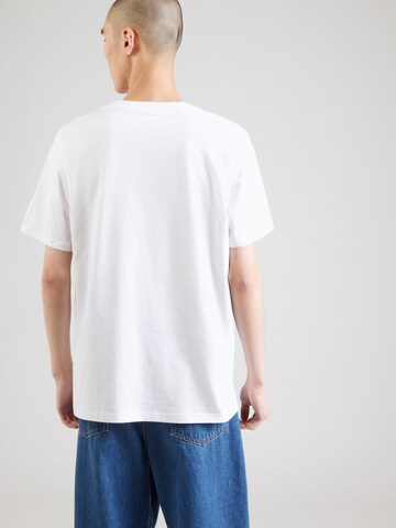 T-Shirt 'SHOELACE' CONVERSE en blanc