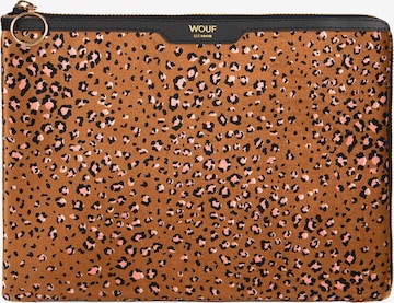 Wouf Tablet Case in Brown: front