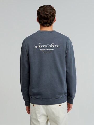 Scalpers Sweatshirt 'Collection' in Blue