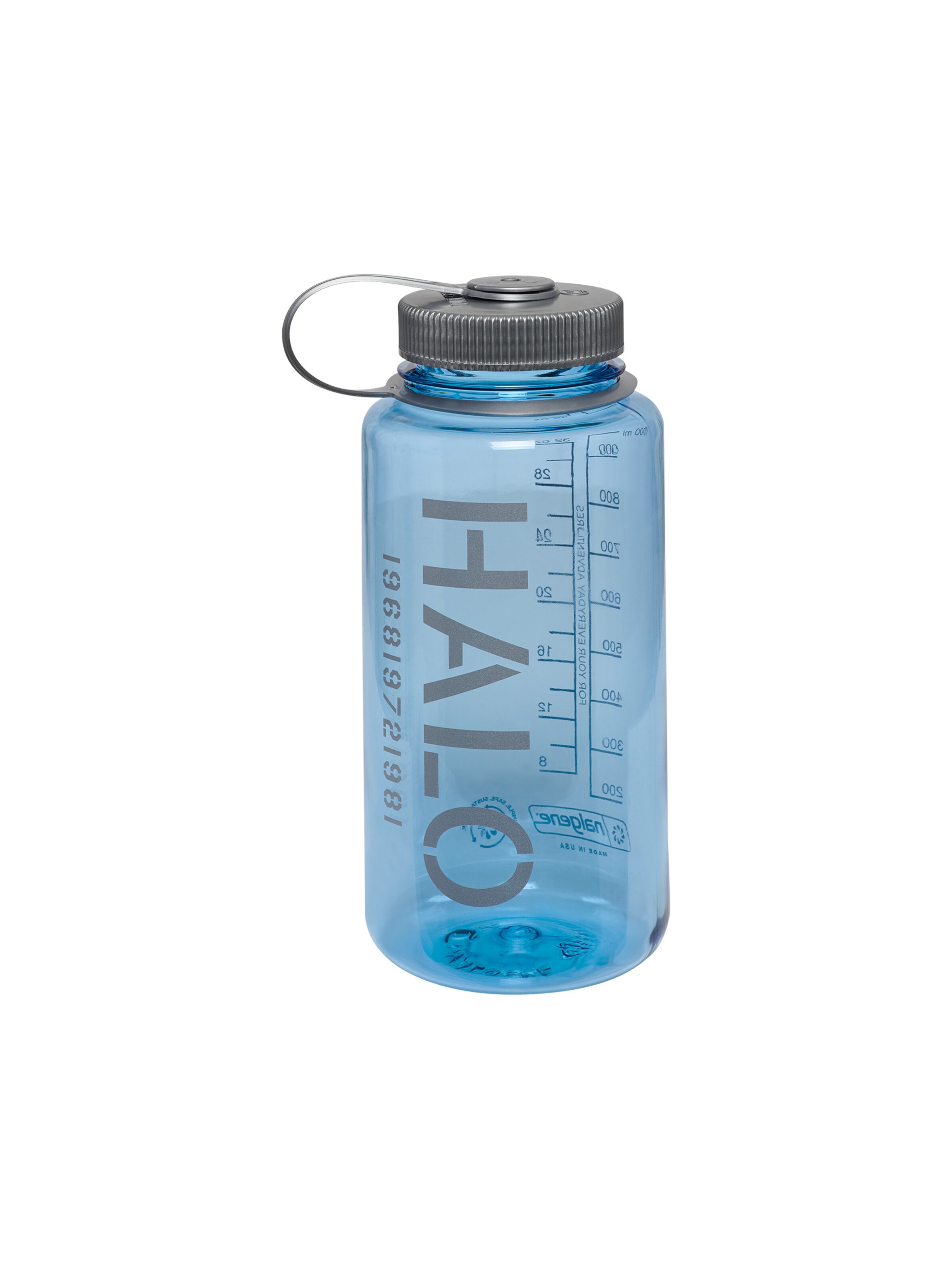 HALO Drinkfles in Blauw: voorkant