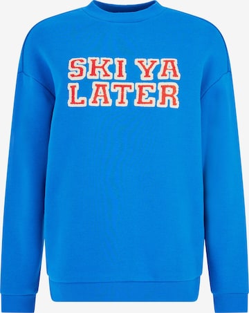 PROTEST Trui 'PRTStill' in Blauw: voorkant