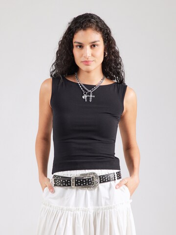 STUDIO SELECT Top 'Lana' in Schwarz: Vorderseite