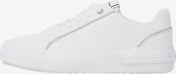 Sneaker bassa 'Allen' di Pepe Jeans in bianco: frontale