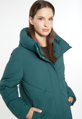 Manteau d’hiver 'Teylon' usha WHITE LABEL en vert