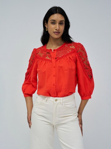 Salsa Jeans Blouse in Red: front