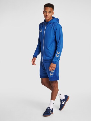 Hummel Sportsweatjacke 'Lead' in Blau