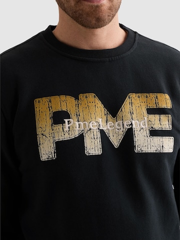 PME Legend Bluzka sportowa 'Sweatshirt in 100% cotton with print' w kolorze niebieski