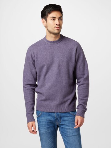 Calvin Klein Sweter w kolorze fioletowy: przód