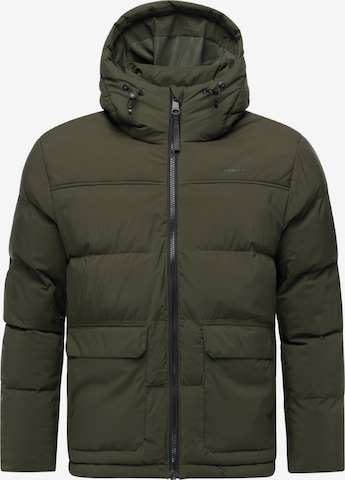 Veste d’hiver 'Walinor' Ragwear en vert : devant
