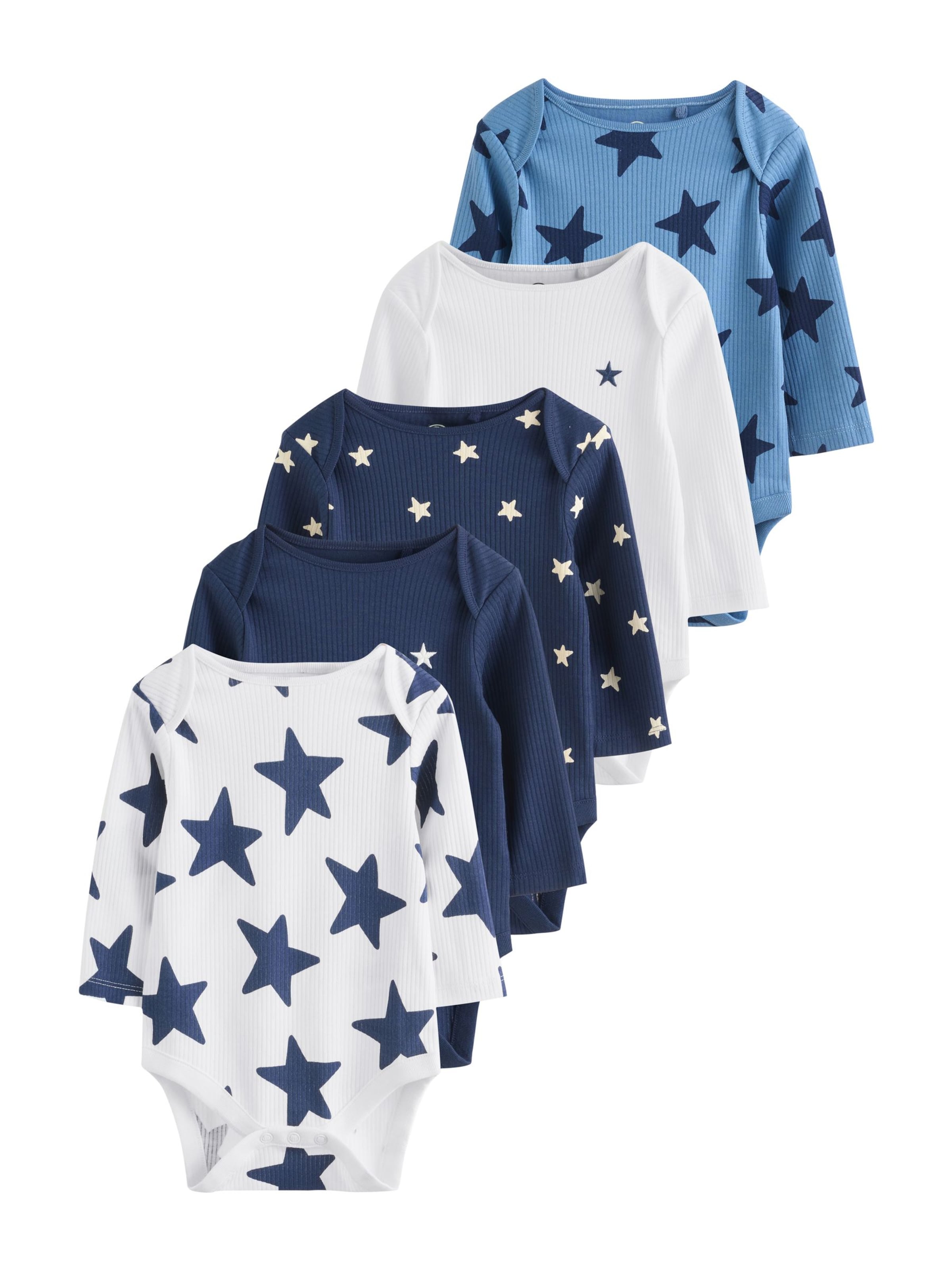 Next Rompertje/body in Blauw: voorkant